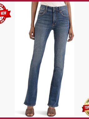 High Rise Bootcut Jeans for Women, Vintage Style, Flattering Fit